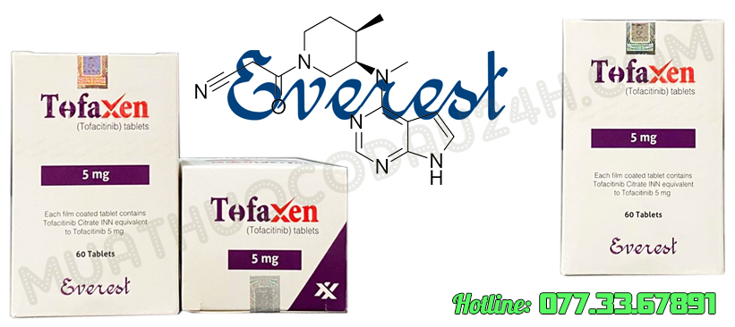 Thuốc Tofaxen 5mg (Tofacitinib)