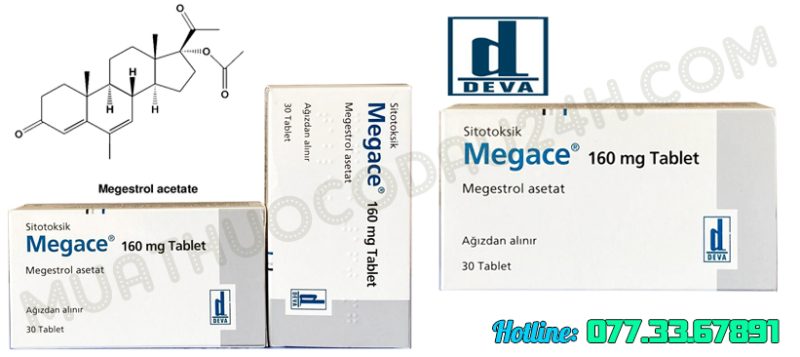 Thuốc Megace 160mg (Megestrol acetate) 